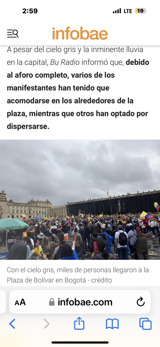 Este es el problema de darle poder a quien NO TIENE LA CAPACIDAD de ejercerlo (incompetentes). Hoy 21 de abril la población Colombiana se 🇨🇴 en su derecho a manifestar se pronuncia en contra de un gobierno CORRUPTO, MENTIROSO e INCAPAZ que le ha dado la espalda, y que le ha…