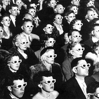 Attention Wednesday TST3K Movie Night viewers: This upcoming Wednesday will include a film that contains segments of old school blue/red lens 3D visuals, if you feel inclined to find the appropriate glasses in advance...