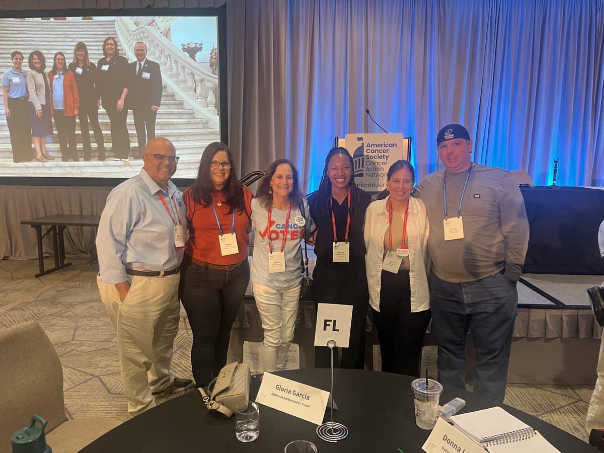 ACSCAN's tweet photo. What a weekend! Our State Lead Ambassadors (SLAs), Vice SLAs, and other leadership volunteers traveled to Charlotte, NC to gather for our annual #SLASummit. This event is an opportunity for lead volunteers to connect, strategize, innovate and recharge. https://t.co/fV68DvcpyW