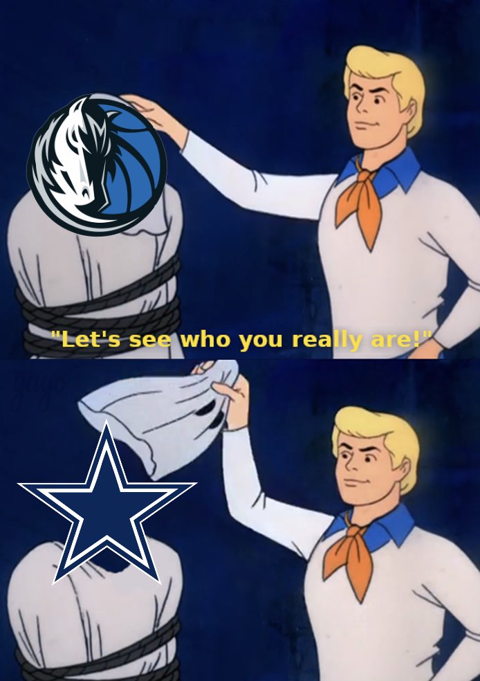 WhatGoingDowney's tweet photo. The Dallas Mavericks are down by 26 at the half https://t.co/OcVAeq329Y