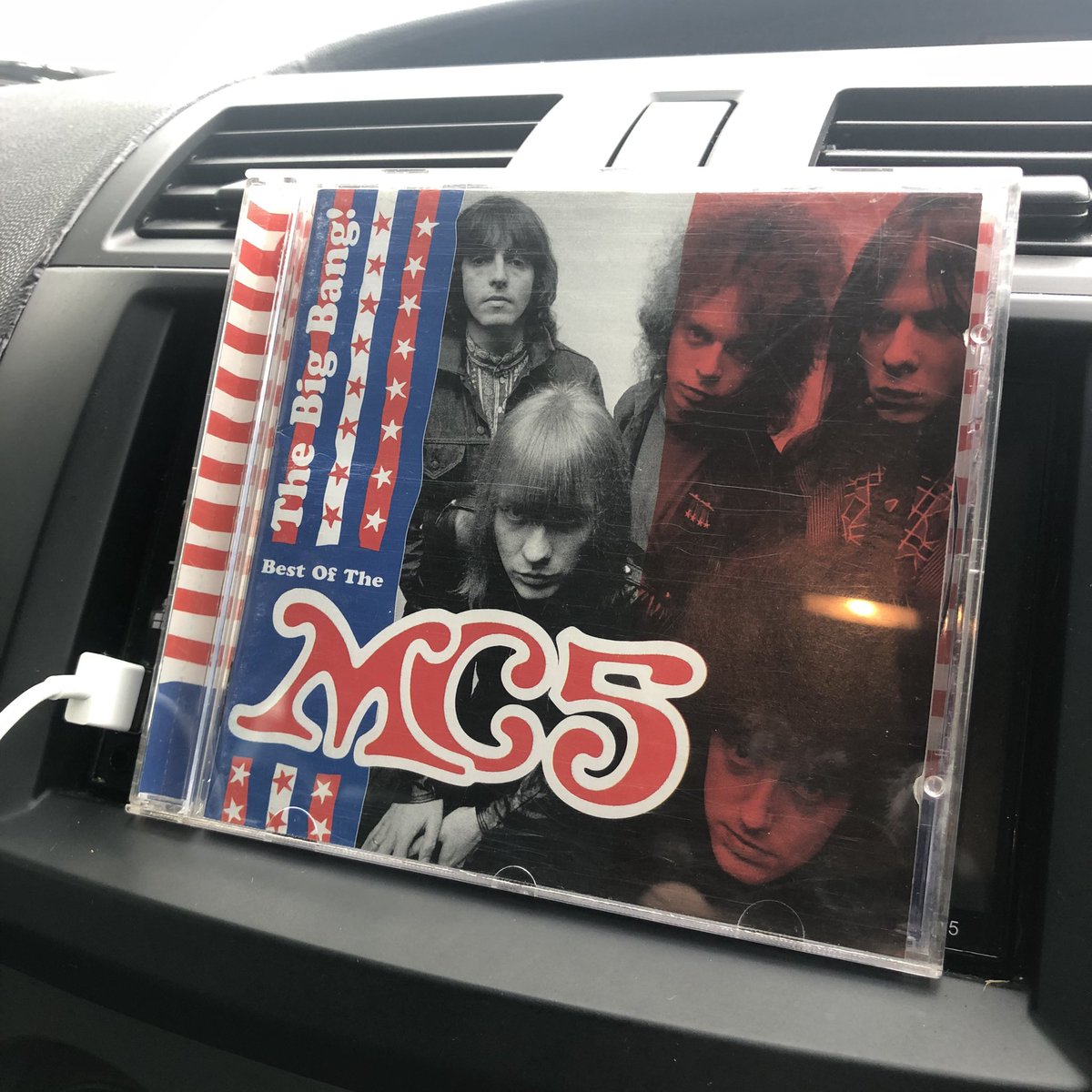 Listening to the MC5 on the drive to work
