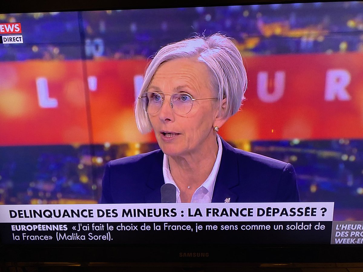 « Il ne faut plus parler de quartiers populaires, mais de quartiers communautaires ». 
Marie Hélène #Thoraval 
Elle n’a pas peur de regarder la réalité en face , comme Éric Zemmour. 

#CNEWS