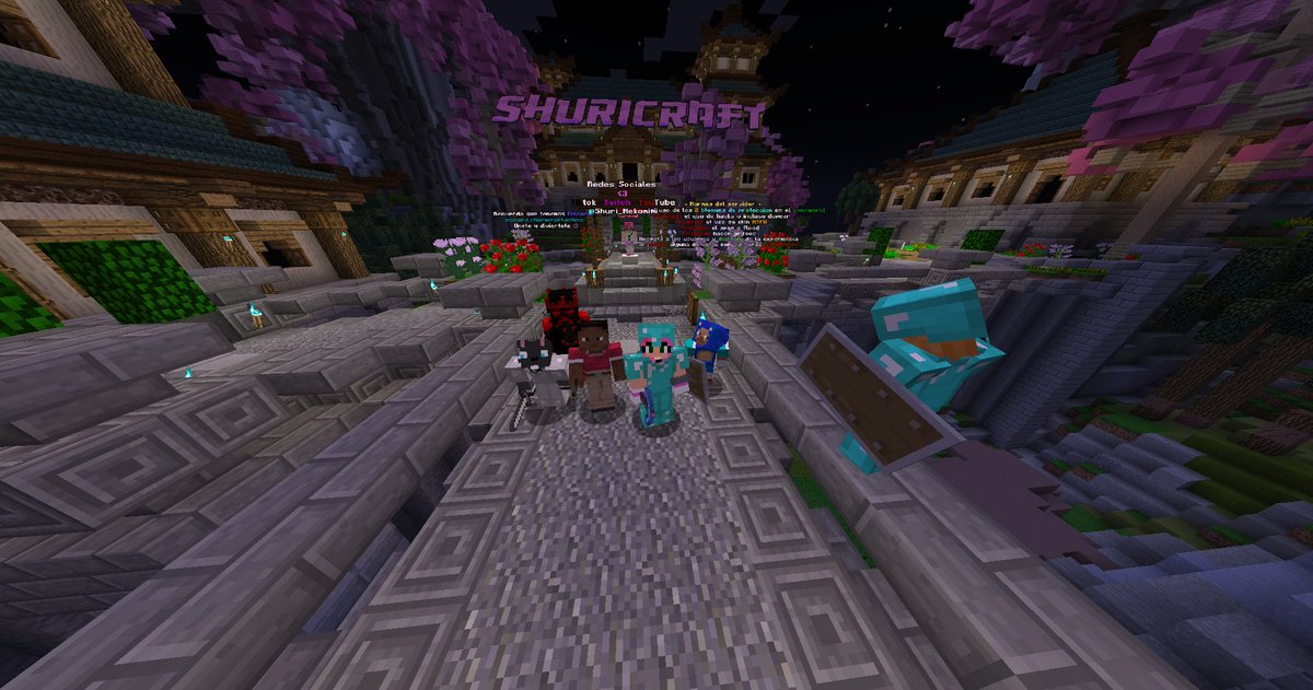 ShuriMayhem's tweet photo. MARAVILLOSA INAUGURACIÓN DEL SERVER DE SHURICRAFT!
GRACIAS A TODOS!
#ShuriVT #Vtuber #VtuberES #VTuberUprising https://t.co/UORWkrZwjF