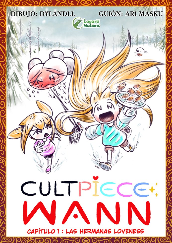 #CultpieceWann Capitulo 1
Las Hermanas Loveness quieren ayudar a las weas, pero les obstaculiza una sola cosa: "No les gusta la comida humana"

(Se subira 10 Paginas por dia en este hilo😜)