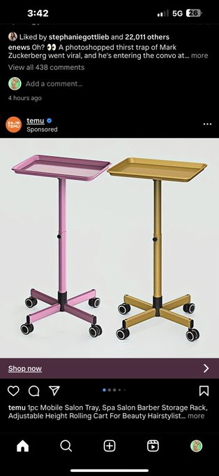 lol Facebook must know I&rsquo;m in beauty school https://t.co/kmcGOuU5Qe