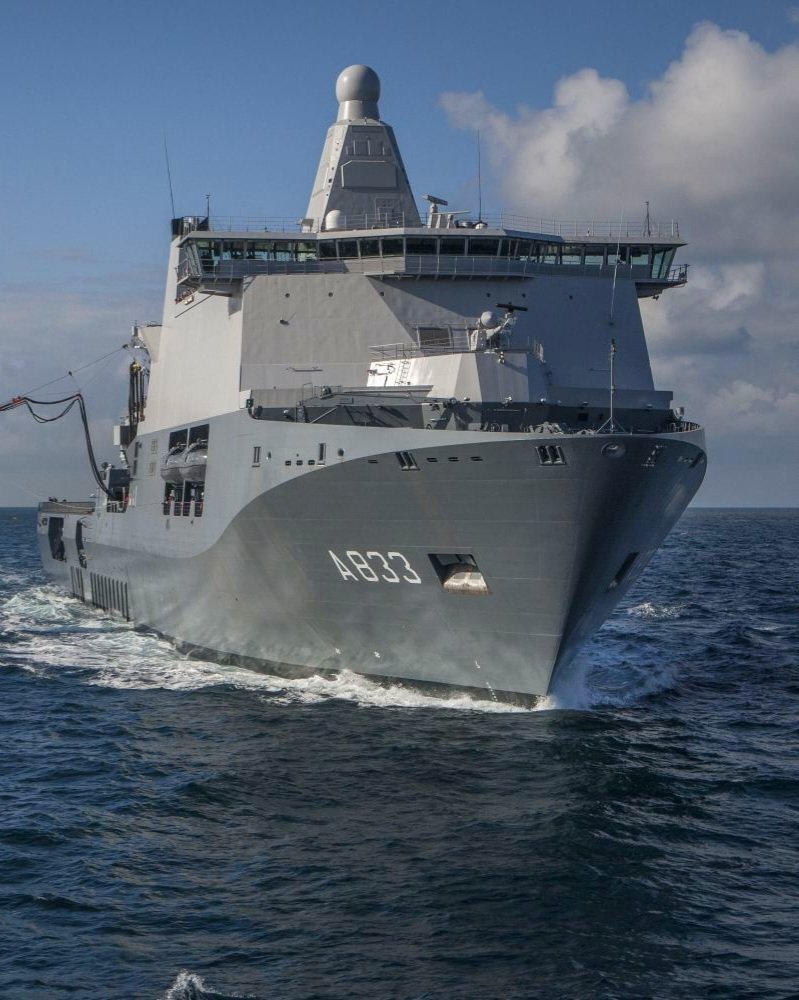 Our Joint logistic Support Ship (JSS) Zr.Ms Karel Doorman has sailed today to join the Operation Aspides in the Red Sea.
Good luck and be safe,
Fair winds and following seas
@ZrMsKarelDman  ☘️🌹🇳🇱