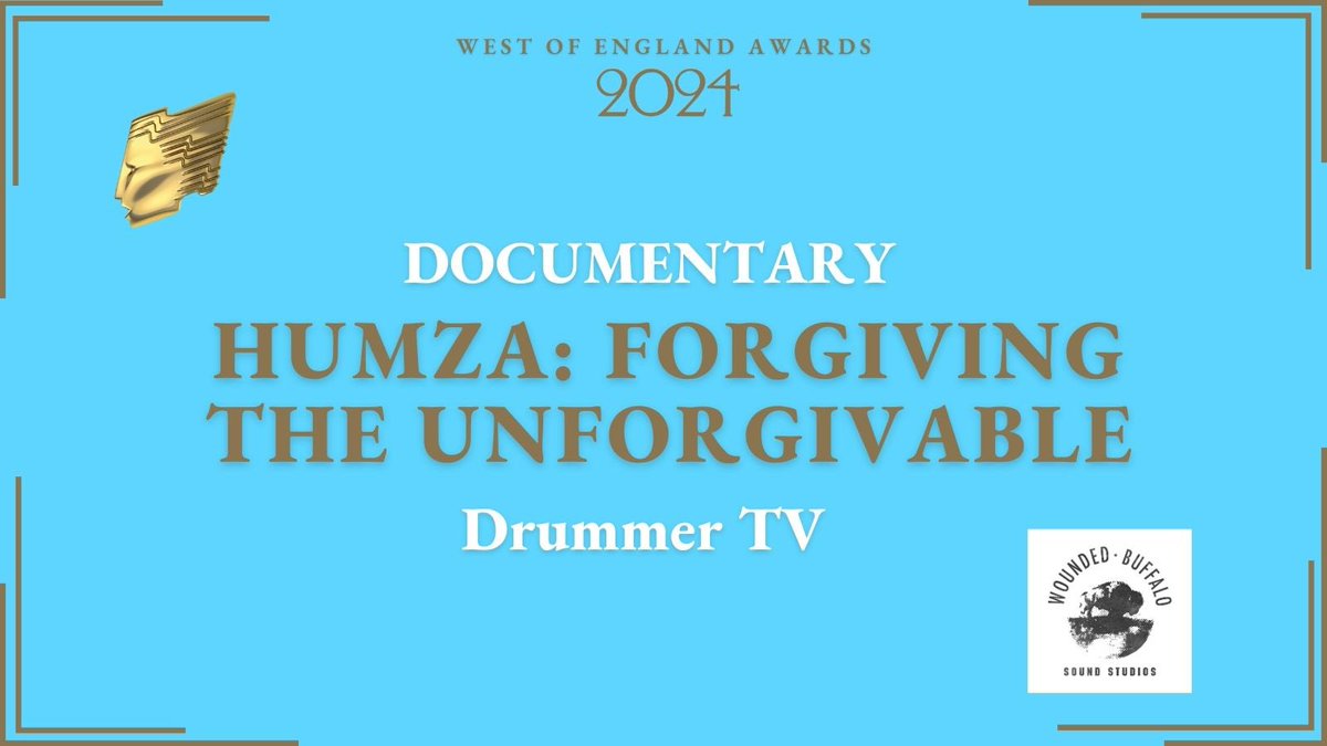 Onto our next category we are celebrating strong and compelling stories told in documentary form. The winner of this year’s Documentary category is Humza: Forgiving The Unforgivable. Congratulations @HumzaProduction! Thank you to our category sponsor @Wounded_Buffalo #RTSWOE