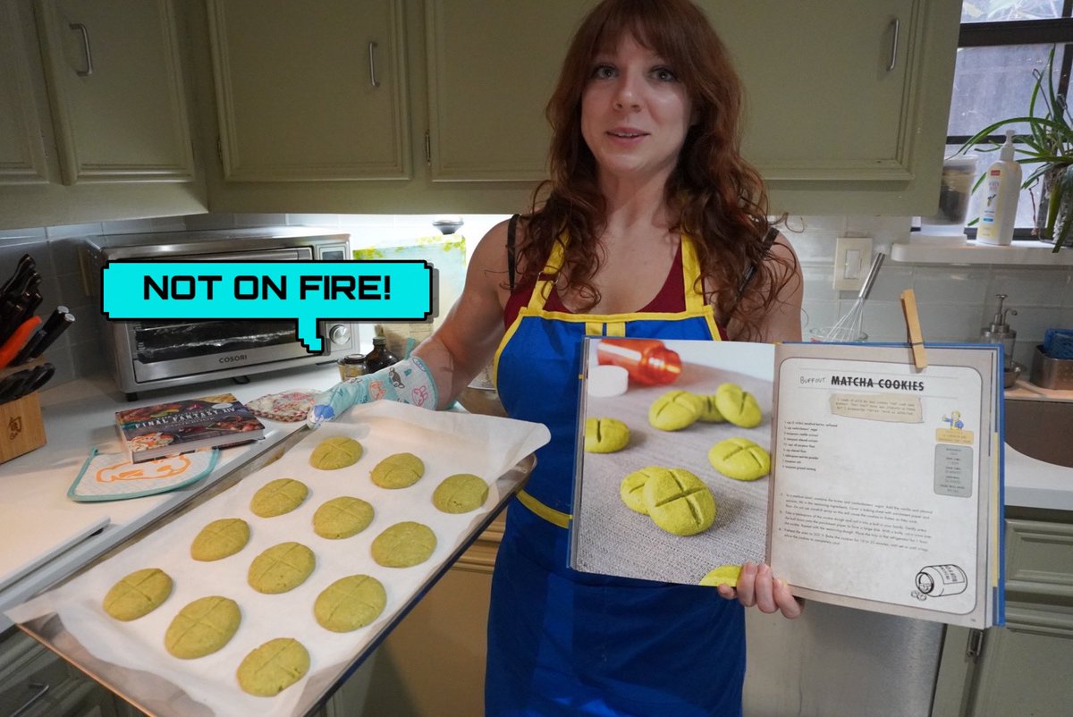 The new Fallout show reminded me of that time I made some Buffout cookies from the cookbook