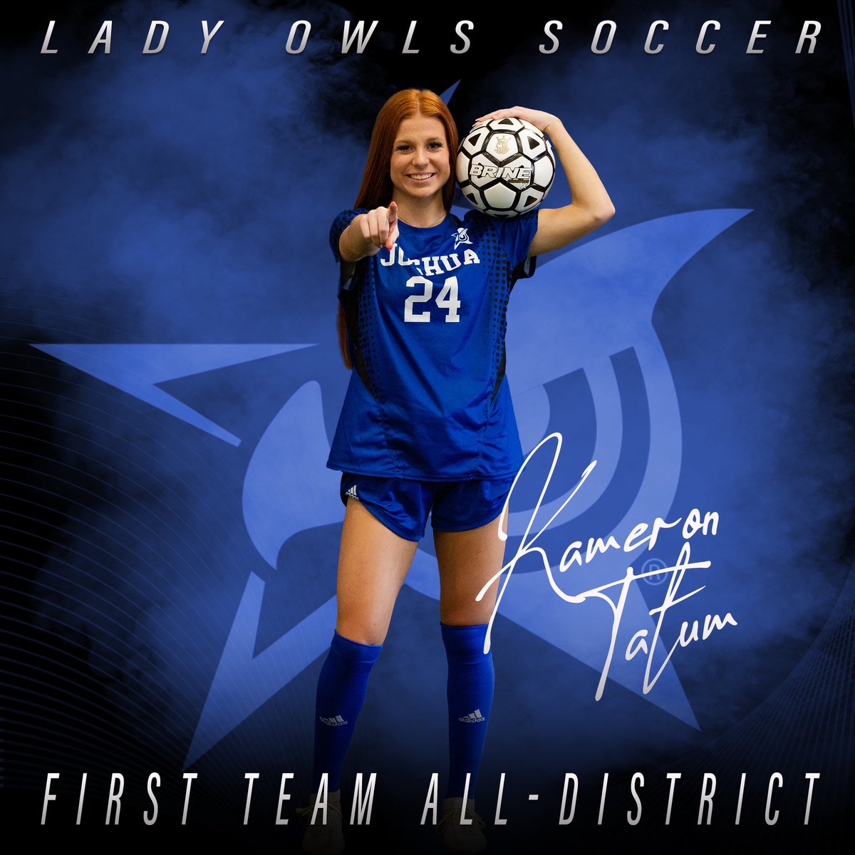 First Team All-District 💙⚽️💙