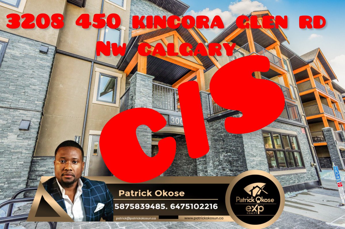 CONDITIONALLY SOLD!!! 2 bed & DEN 2 bath condo apartment in beautiful Kincora NW Calgary. #therealpatrickokose #LISTED #calgary #calgarylife #calgaryalberta #calgarybuzz #calgarystampede #calgarywoodworkers #calgaryartist #calgaryarts #calgaryart #calgaryartists #calgarybusiness