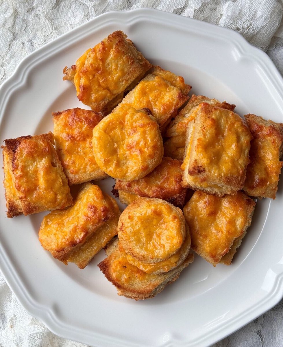 Recipe➡️ frontporchlifemagazine.com/cheese-dreams-… Cheese dreams are small, old-fashioned appetizer sandwiches made with simple ingredients and delicious. Found in a lot of old church cookbooks and served at any gathering or as a treat anytime. #cheese #appetizers