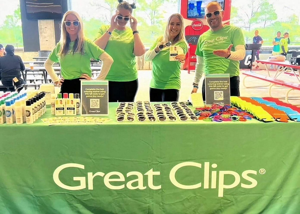 Our Great Clips #BrandAmbassadors had a blast at Bank of America Stadium for the Charlotte FC soccer match!

#greatclipscharlotte
#greatclipslife
#greatclips
#TeamKPG
#KPGEventServices