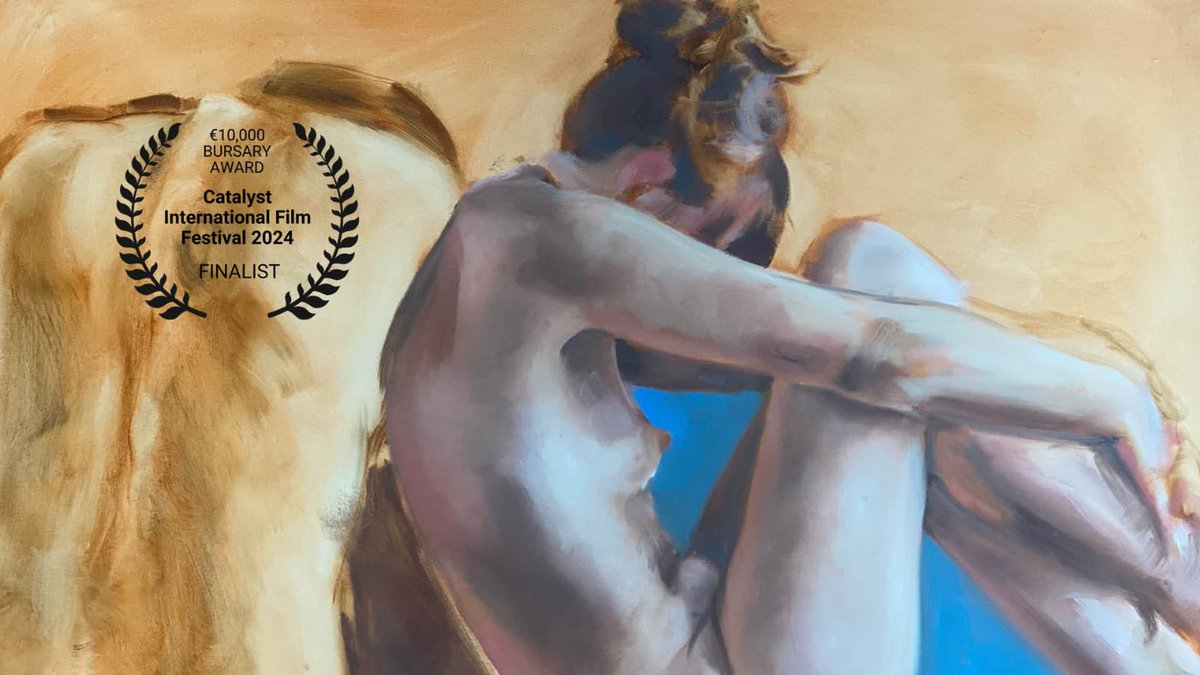 Really delighted for director Nicola Leddy for winning the @CatalystIntFF bursary award to make her short film Boobs with artist Geraldine Carton. Me & @ZlataFilipovic are looking forward to working with her. So glad she’s getting this amazing opportunity. Thanks to the judges.