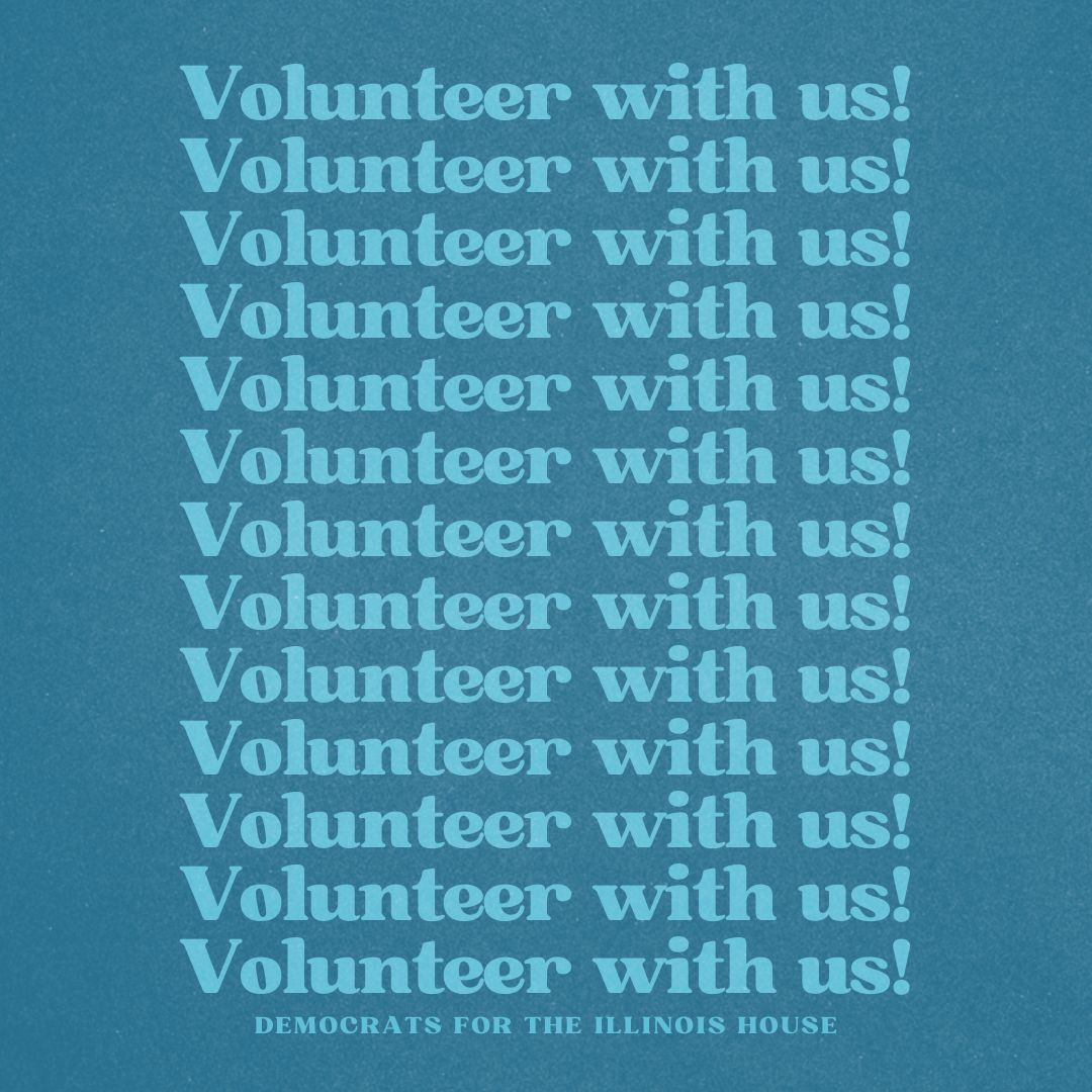 Get connected with your local state representative, help spread the word in your neighborhood about the great work the #DemocraticParty is doing for the people of Illinois! 

✍🏻Sign up today at housedems.info/4ahZHIj. #VolunteerMonth