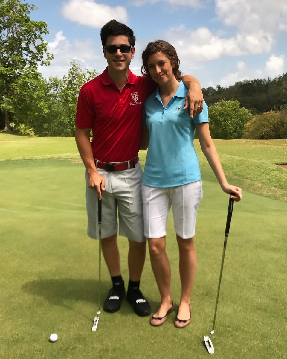 Nothing I have done or will do shall ever compare to my number one accomplishment, which happened 7 years ago when Maria said I DO…we played our first round of golf together on the honeymoon (pic 2) and we’re keeping the tradition alive! #Anniversary #7Years #Marriage #Love