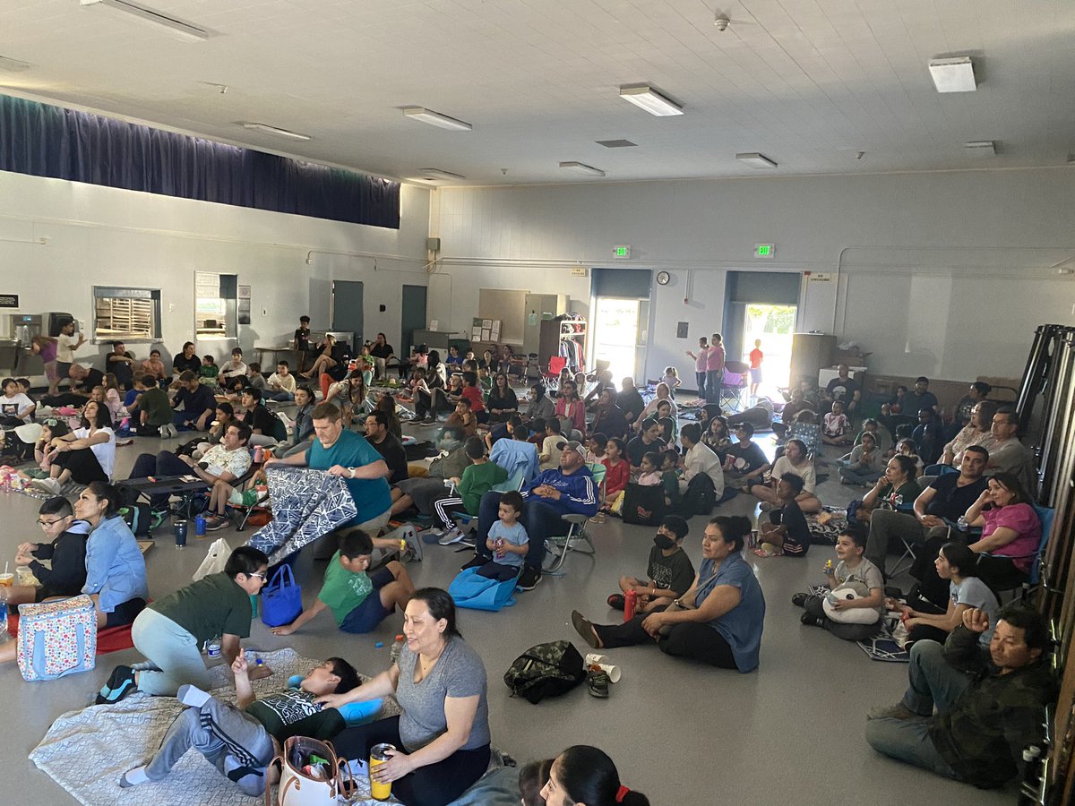 "Movie night was a hit! Huge thanks to all the families who joined us for the fun 🎬🍿