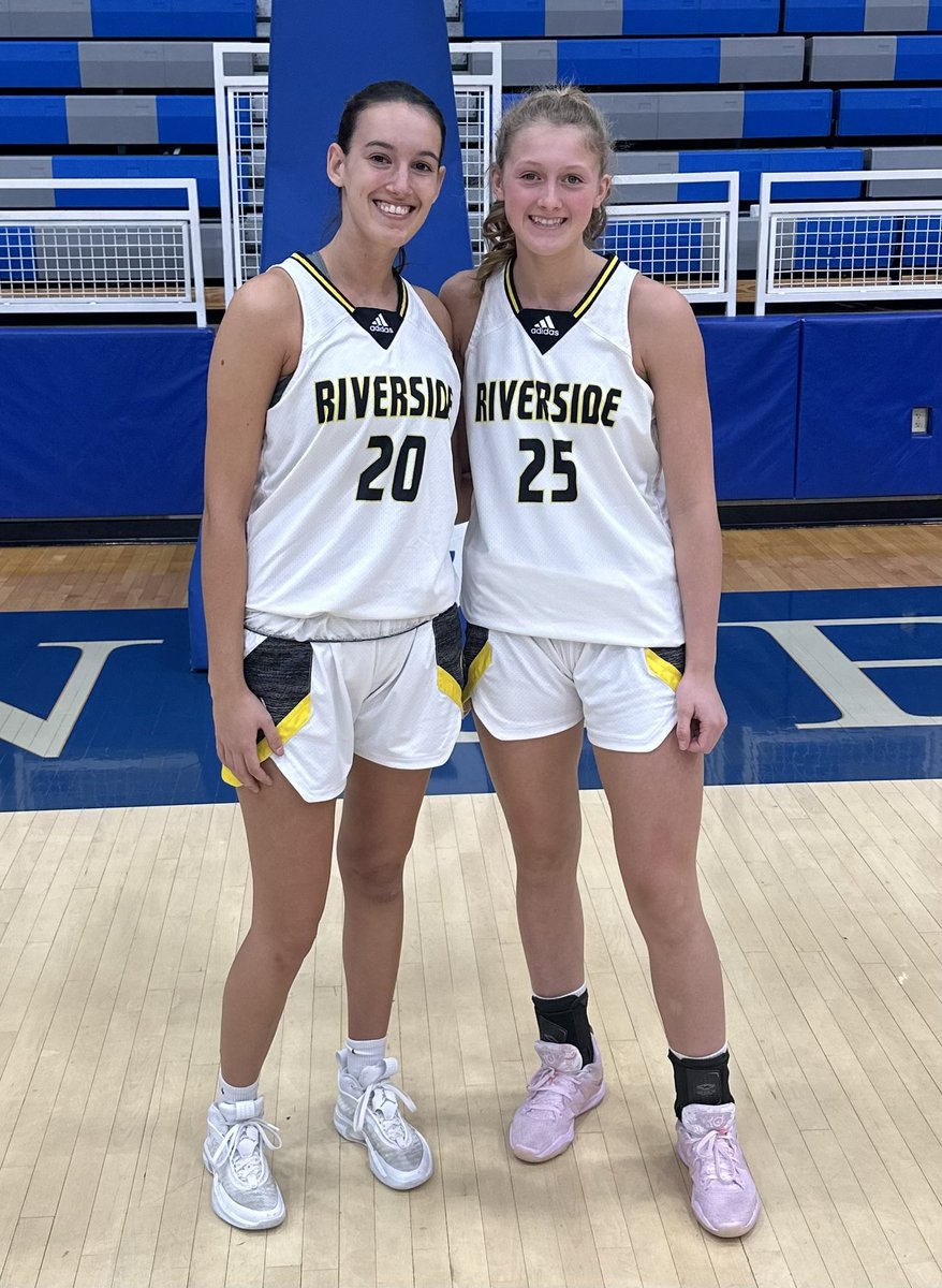 Congratulations to @sarah_fulton0 and @savanahlaurenty for being selected to play in the GCBCA Allstar game. @RHSCourtsideCLB @Riverside_athl @RHS_beavers