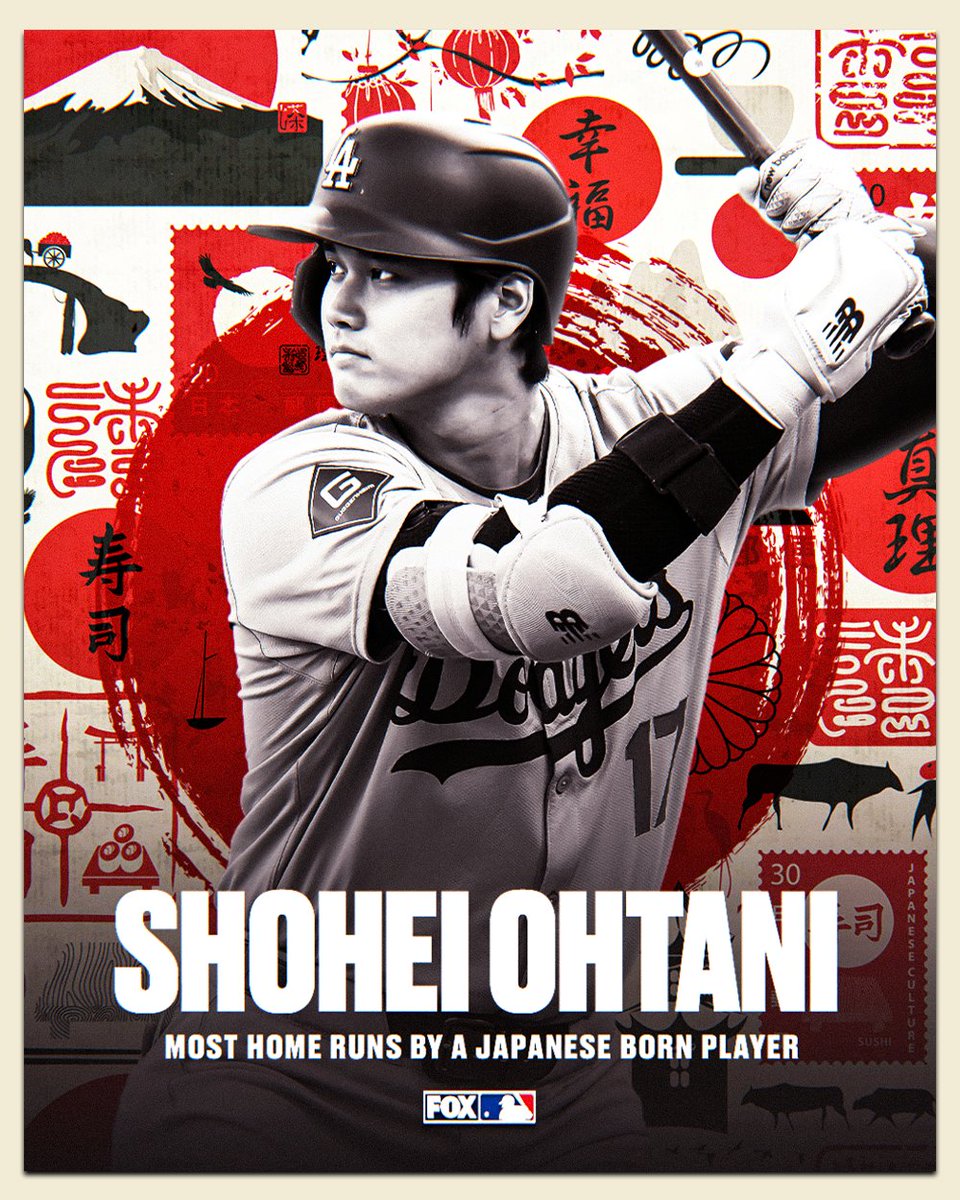 HISTORY 🙌🇯🇵 Shohei Ohtani passes Hideki Matsui for the most MLB home runs by a Japanese born player!!