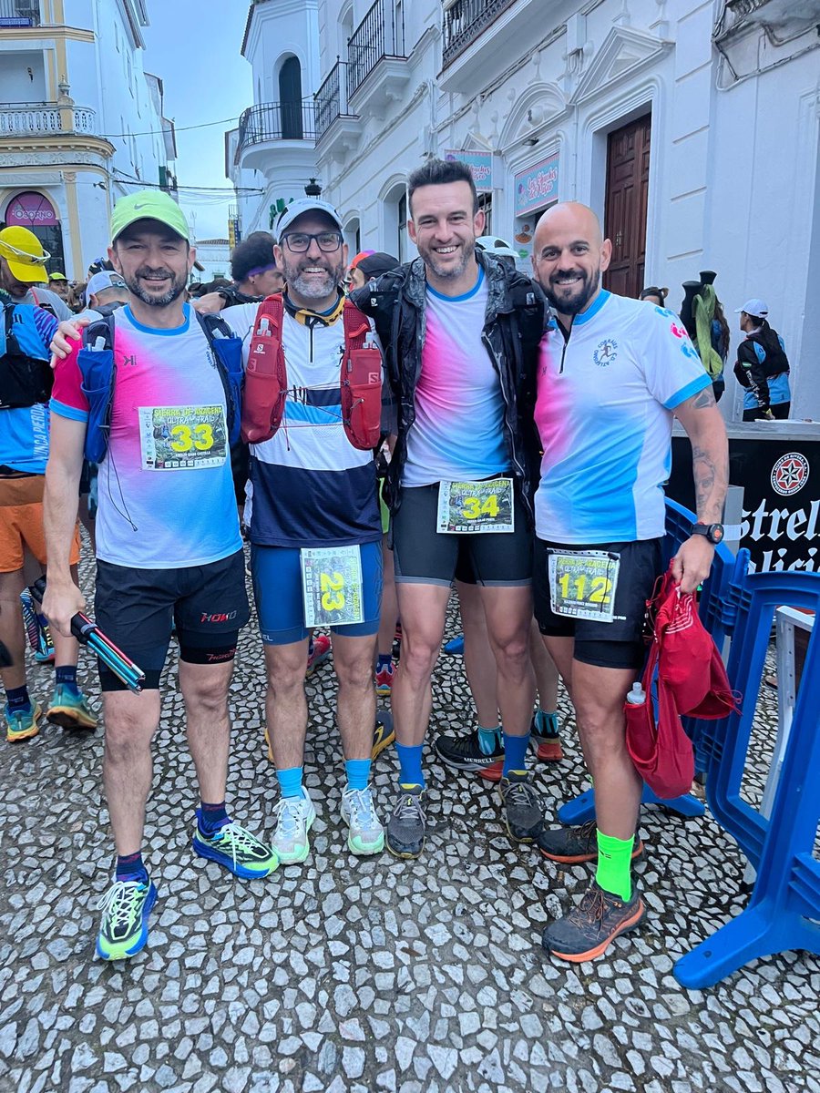 CDACorrales's tweet photo. Representación jabatera en la Ultratrail Sierra de Aracena 🐗🐗
Enhorabuena jabatos a seguir sumando 💪🏼 https://t.co/1oQ0zzn9jt