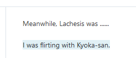 All the SpanLache yuri 'jokes' we made at the beginning manifested a real Lachesis yuri content, we should do it more (the fact that it's with his mom is just a bonus for comedic purposes)