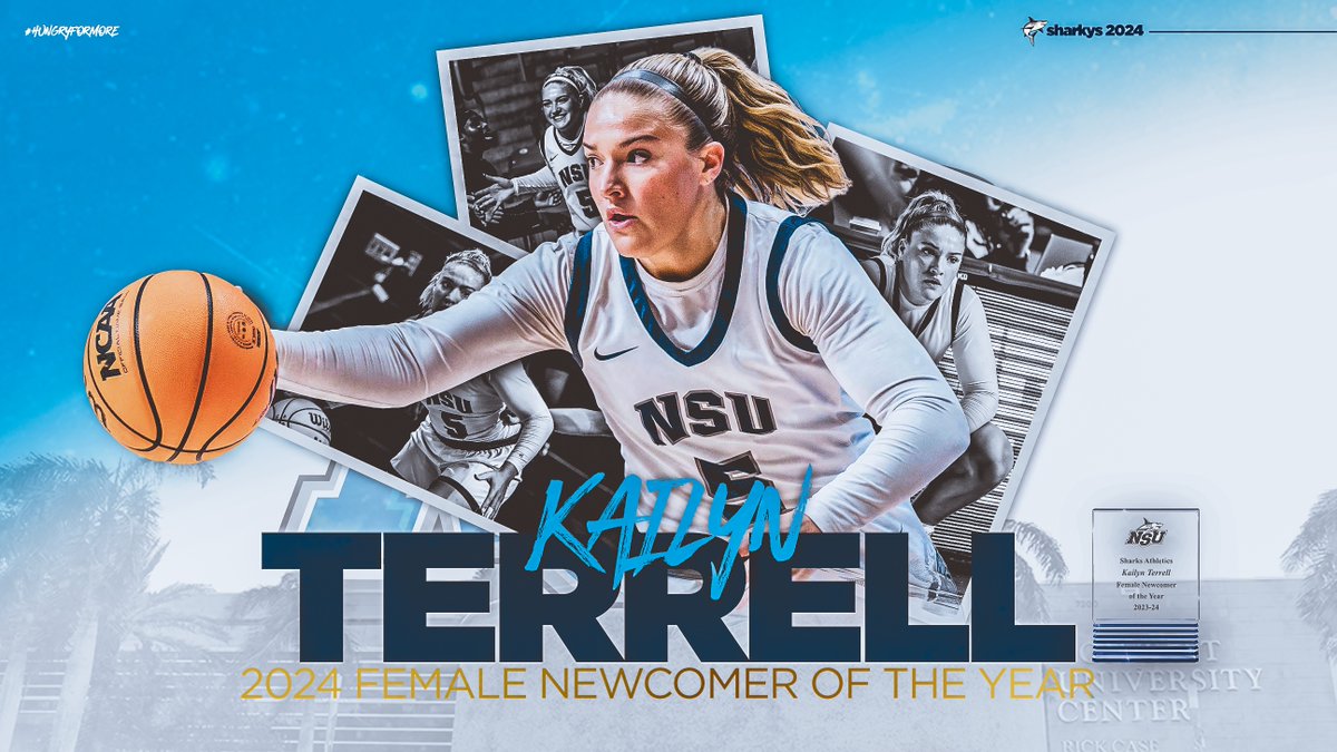 And the winner of the Female Newcomer of the Year is... Kailyn Terrell!

#HungryForMore || #Sharkys2024