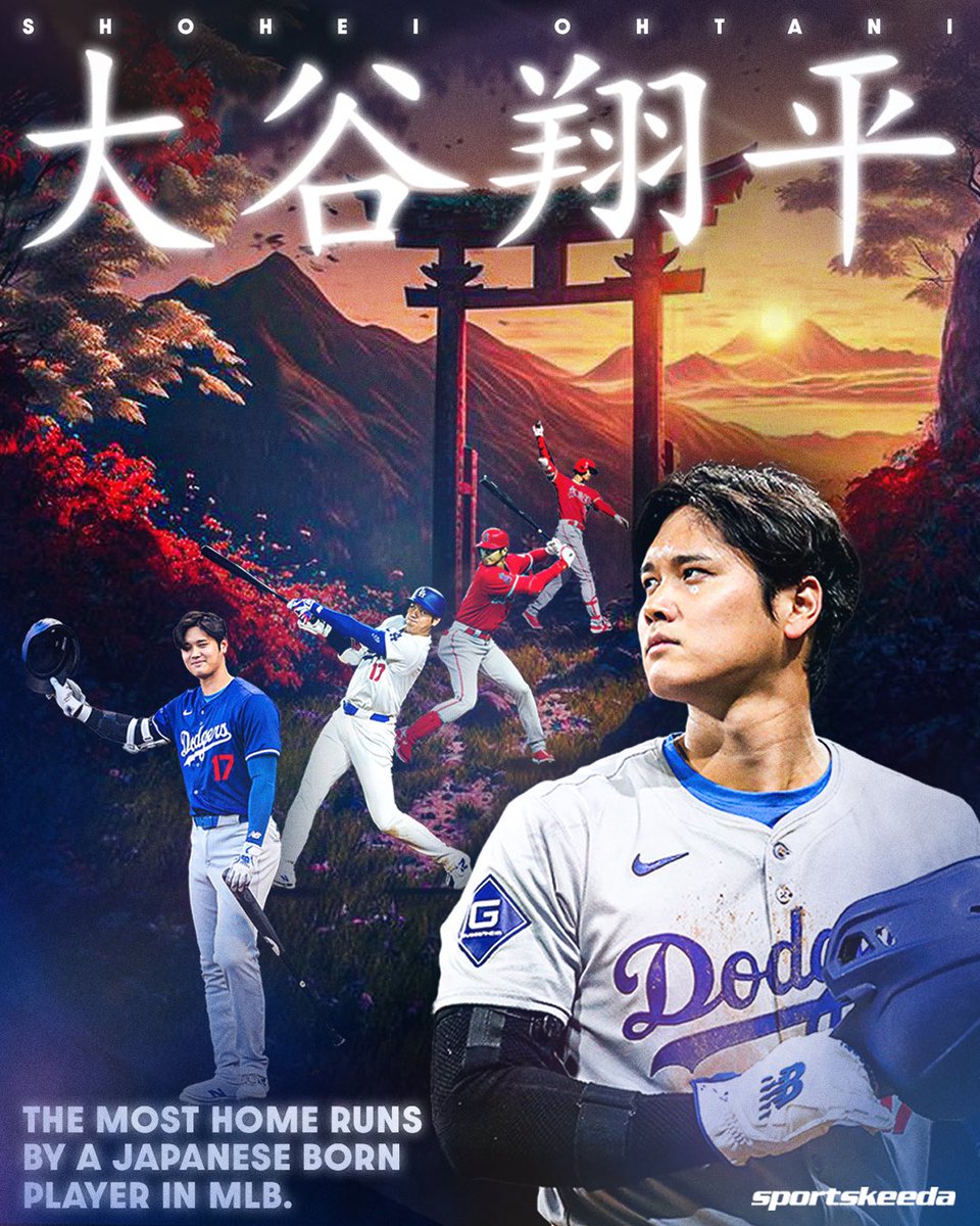 Shohei Ohtani makes MLB history with his 176 career home run🤯🔥 #大谷翔平 #Dodgers #MLB