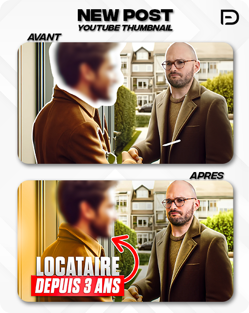 Nouveau post !

📹 "Je m'invite chez mon locataire"

💗Like et 🔁RT appréciés !

#miniamaker #thumbnails #miniature #youtube