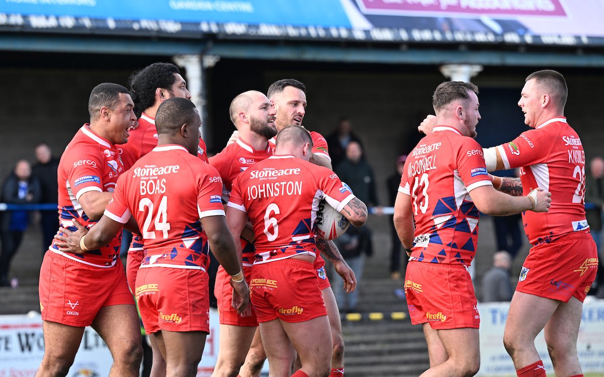 💯 th career try for our No.6 Ben Johnston today 🥳 A fantastic achievement and there’s loads more to come! @Ben_Johnston92 🔵 #COYD 🟡