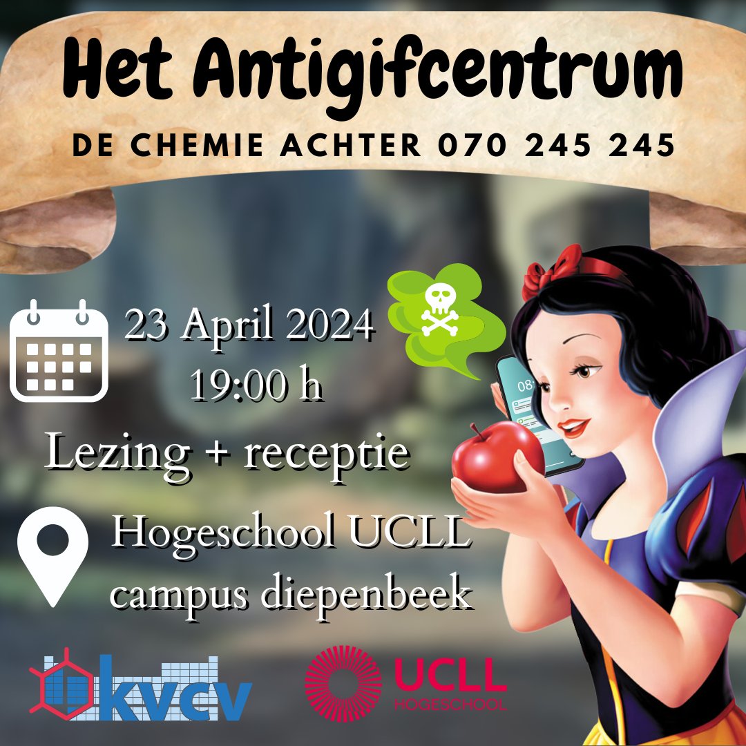 🔬🚨 Heb jij 070 245 245 in je gsm staan? 🚨🔬

Leer over de meest voorkomende en gevaarlijke vergiftigingen, en wat er precies gebeurt met je lichaam bij verschillende scenario's. 

Registratie vereist: loom.ly/DRU5Sdo