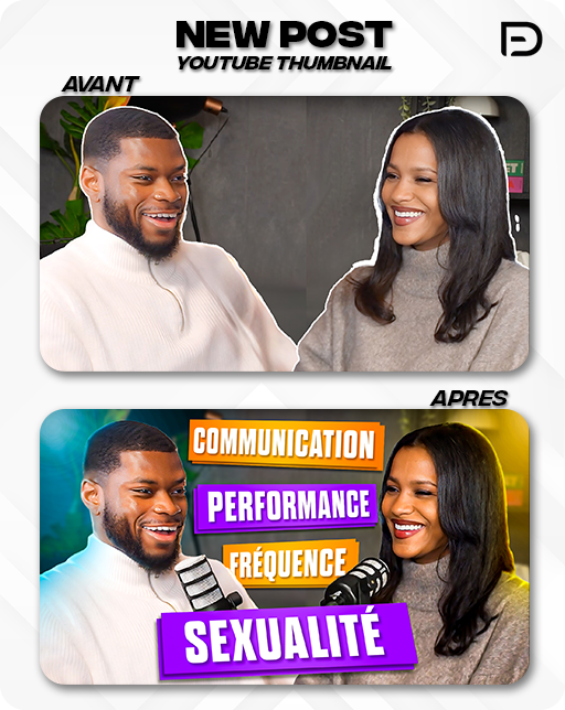 Nouveau post !

📹 "Communication, performance, fréquence, sexualité" 

Un podcast torride tout en délicatesse 
youtube.com/watch?v=vK_a5y…

💗Like et 🔁RT appréciés !

#miniamaker #thumbnails #miniature #youtube