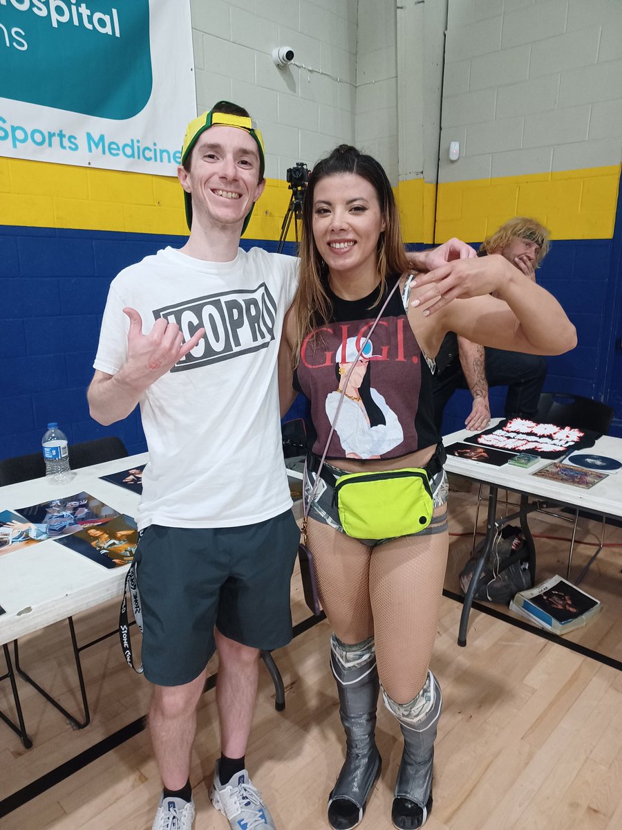 Always good to see @gigiwrestling back at Wildkat! Congratulations on the successful wrestling tour of Japan and getting to see a Taylor Swift concert at the Tokyo Dome... Absolutely awesome! Hope to see you back at @WildKatSports again soon!