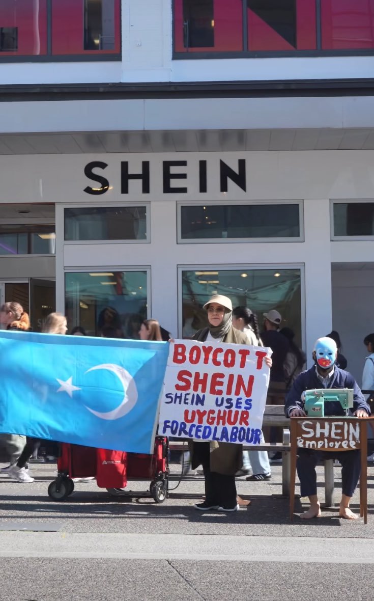 Çin'de ölüme terk edilecek seviyede çalıştırılan Uygur Türklerinin hatrına çin markası 'shein'den ürün alma. 

#sheinboykot