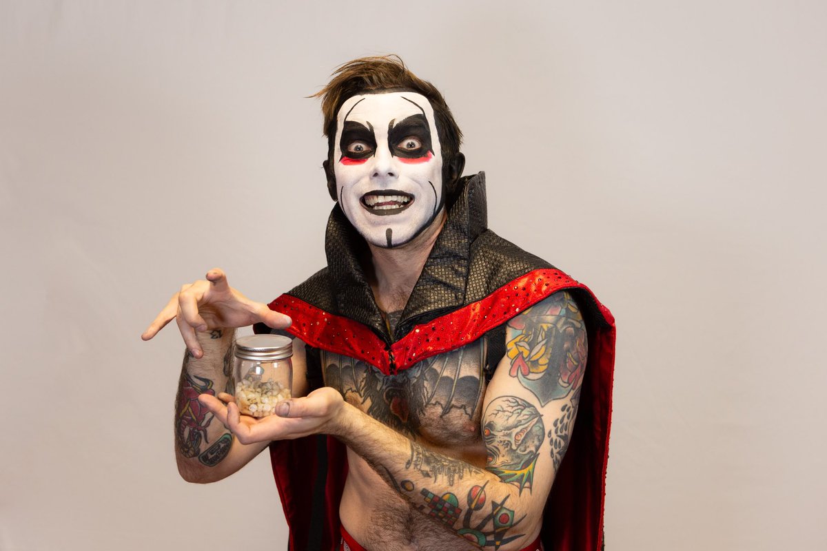 LuchaLibreLaugh's tweet photo. Friday, May 24th. If Danhausen being on the show doesn’t get you excited, then you should probably talk to a brain doctor about that. 
Anyway, get your tickets today at https://t.co/OOUQJikviY https://t.co/CJ3HyQ0Uhz