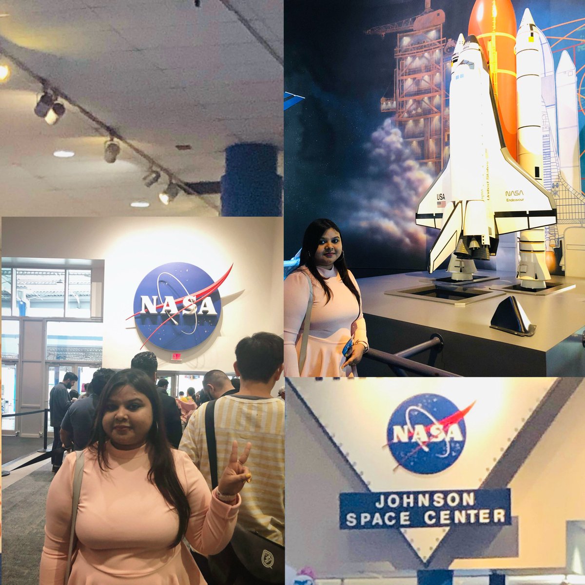 DasVelentina's tweet photo. A day to remember when I was at Johnson Space Center of NASA@ Houston https://t.co/fviesQoGwx
