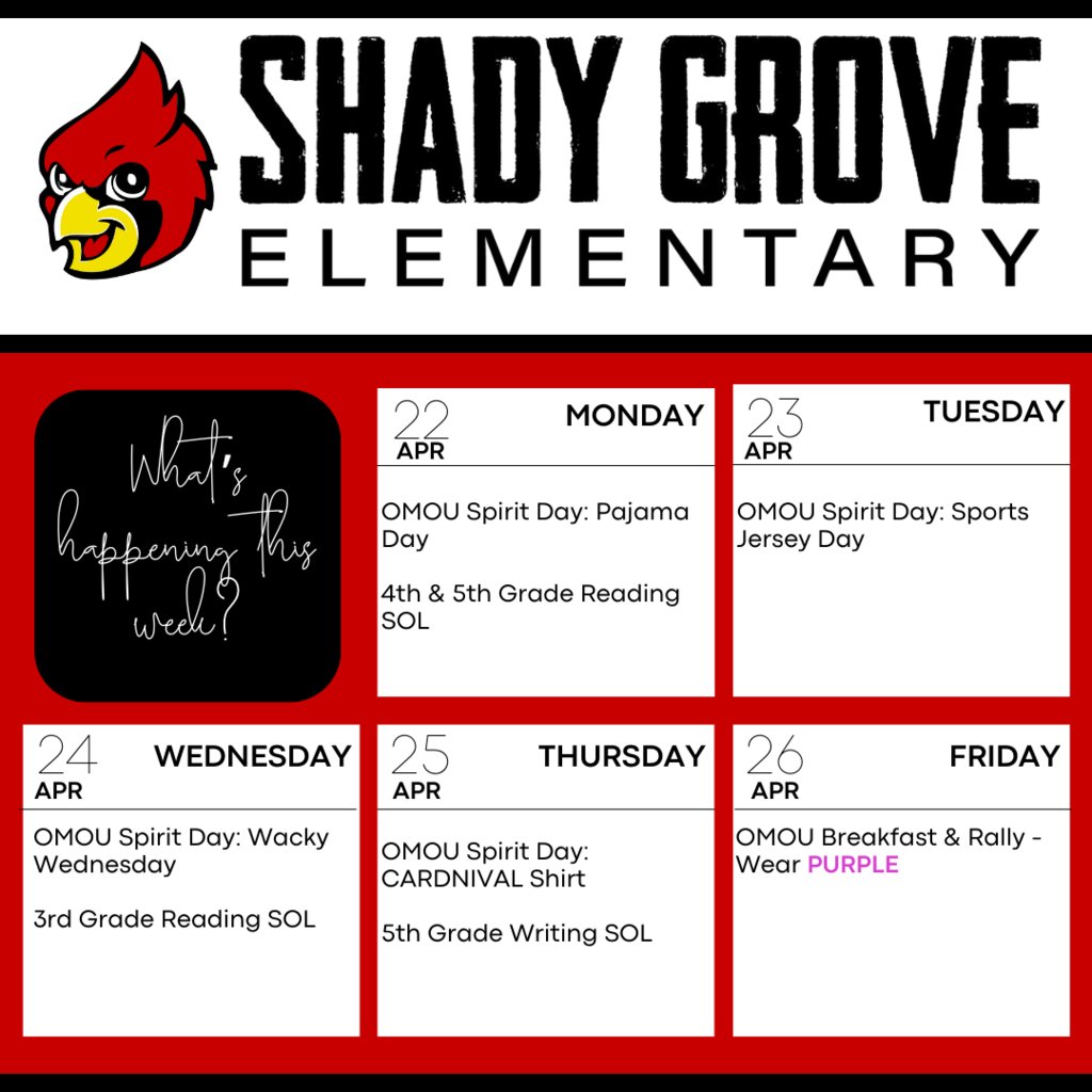 Here's what's happening at The Grove this week!