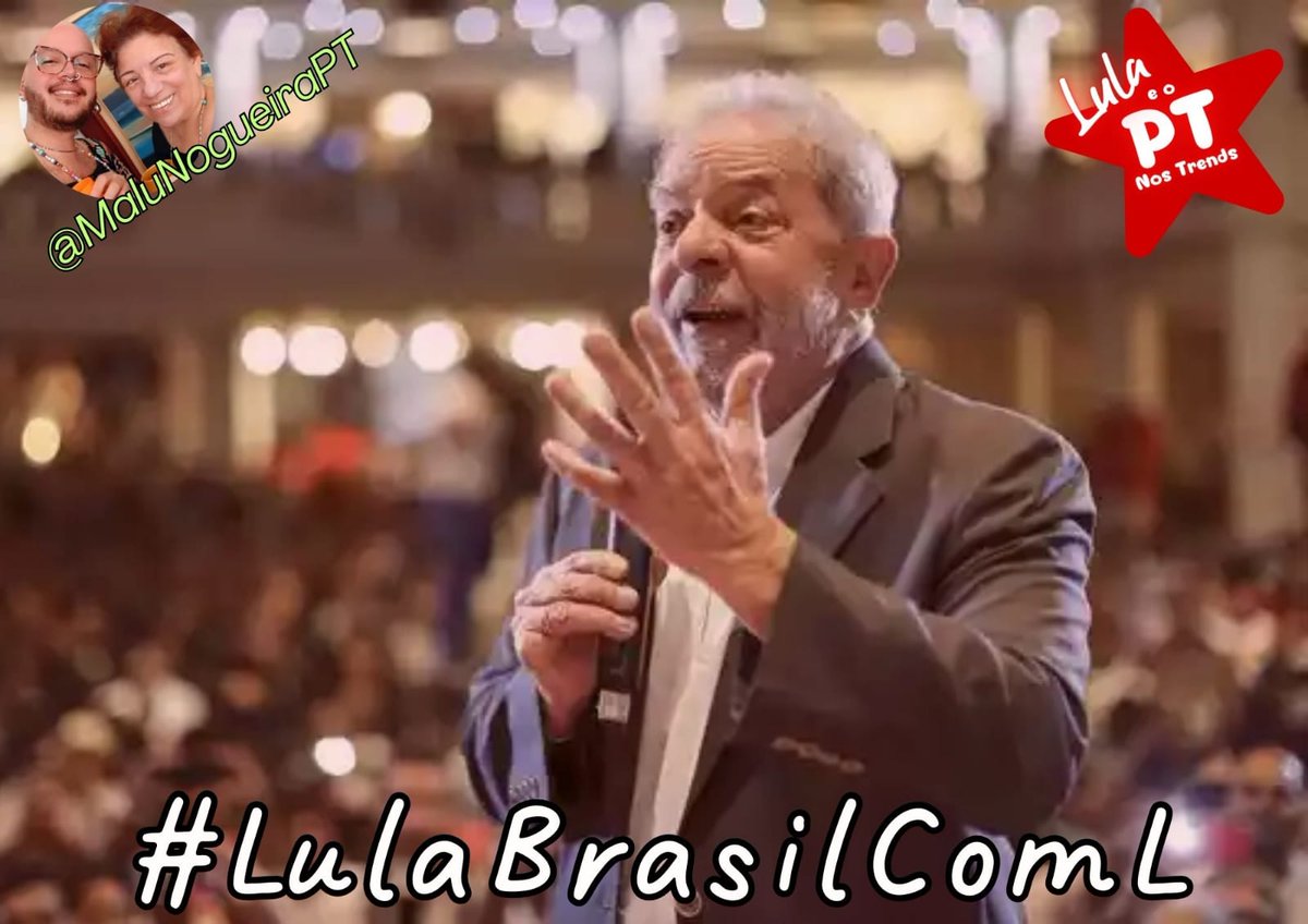 Domiguei ❤️ CHUVA DE LULA #LulaBrasilComL