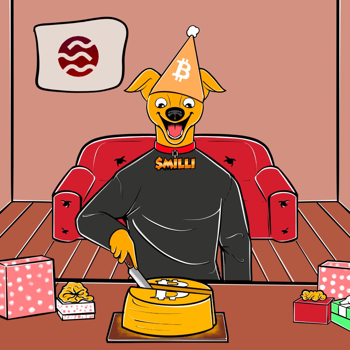MilliCoinSei's tweet photo. #BitcoinHalving is one day old, now. Time to celebrate and double up on $MILLI.

#MILLI2BILLI #MILLIonaires $SEI https://t.co/e8Ra0lhKPt