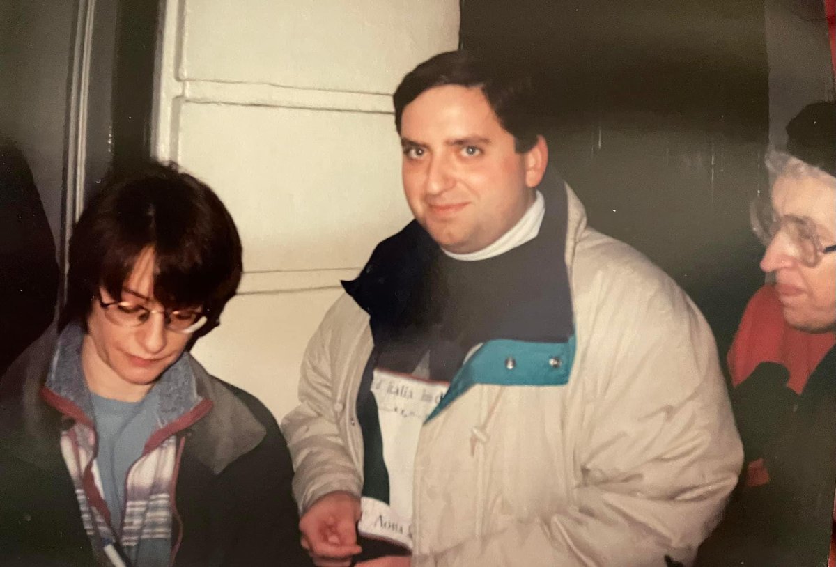 Happy Birthday, Patti LuPone! Here’s a photo of 19 year old RyRy meeting the legend at the stage door of West End production of Sunset Boulevard in 1994. She was signing my program. I should get that framed! 
#PattiLuPone #SunsetBoulevard