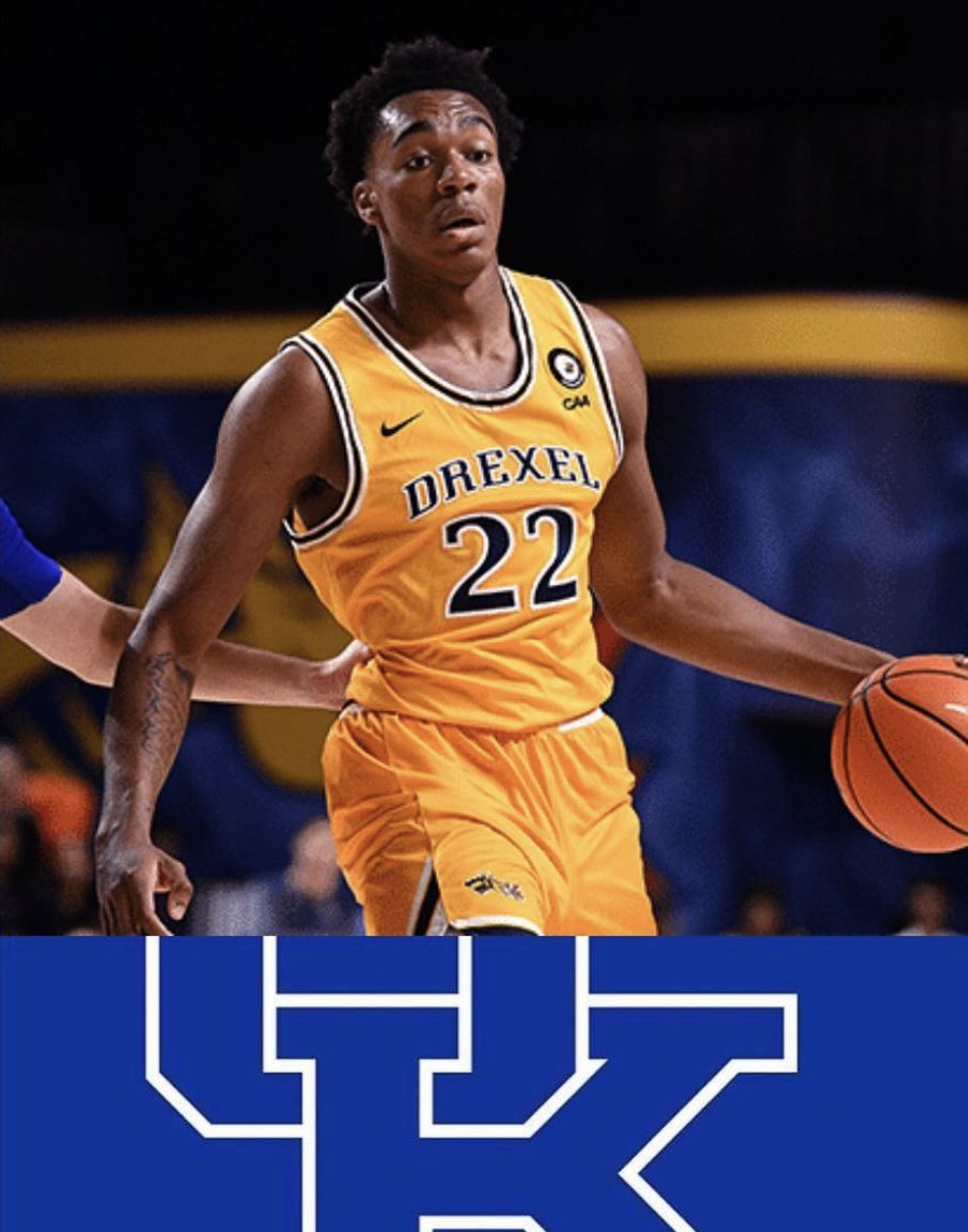 𝙉𝙀𝙒𝙎: Drexel transfer Amari Williams has committed to #Kentucky, @247Sports has learned. Williams is a three-time CAA Defensive Player of the Year and a two-time All-CAA First Teamer. #BBN STORY | 247sports.com/college/basket…