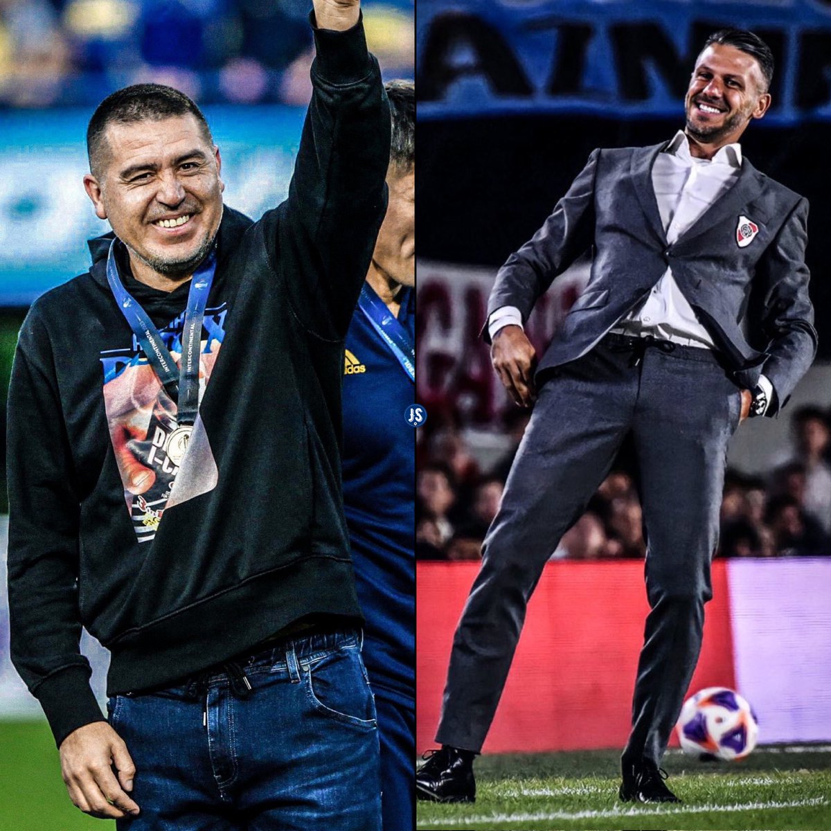 “Toda la semana estuve escuchando que Demichelis iba por su tercer victoria. Nunca escuché que Boca iba por la tercer eliminatoria consecutiva. Estamos felices que las últimas tres veces que nos enfrentamos, pasamos”.

Firma: Juan Román Riquelme, en <a href="/ESPNArgentina/">ESPN Argentina</a>.