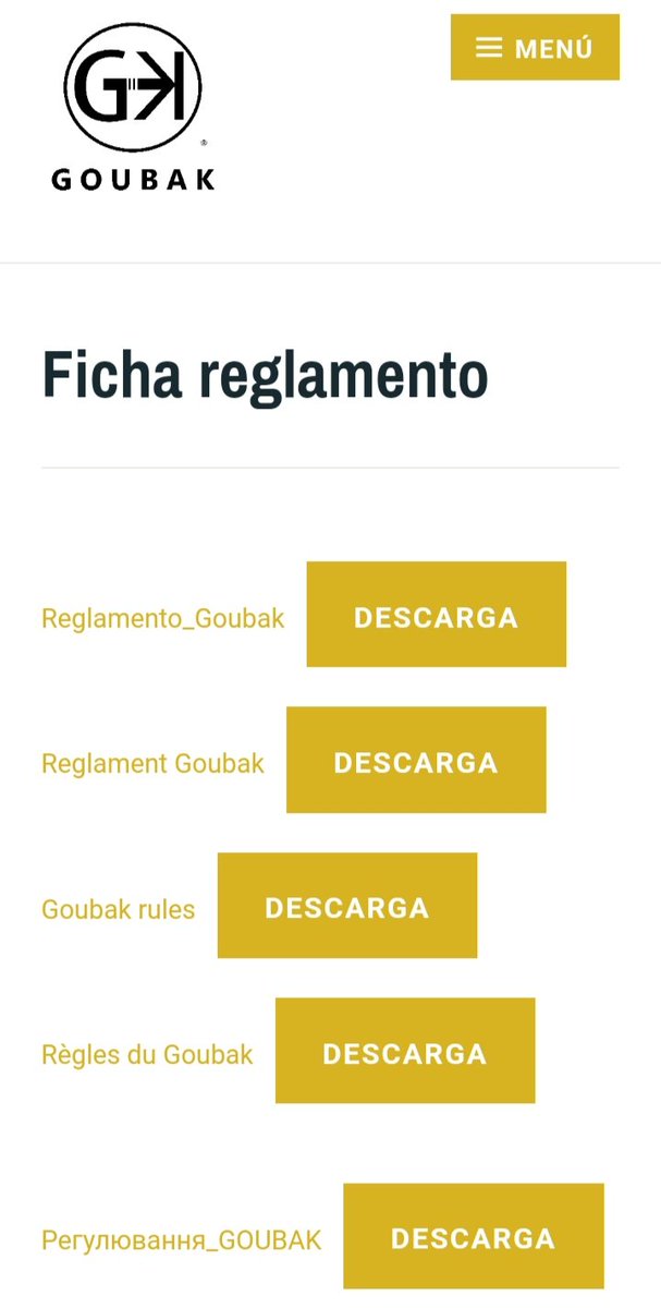 Ya está disponible el reglamento de #Goubak en #catalán 👉🏻 Agradecer a @mouelcos la traducción. Y ya van 5 idiomas🤝🏻 Si alguien más se anima, que se ponga en contacto con nosotr@s 💪🏻 goubaksport.com/ficha-reglamen…
