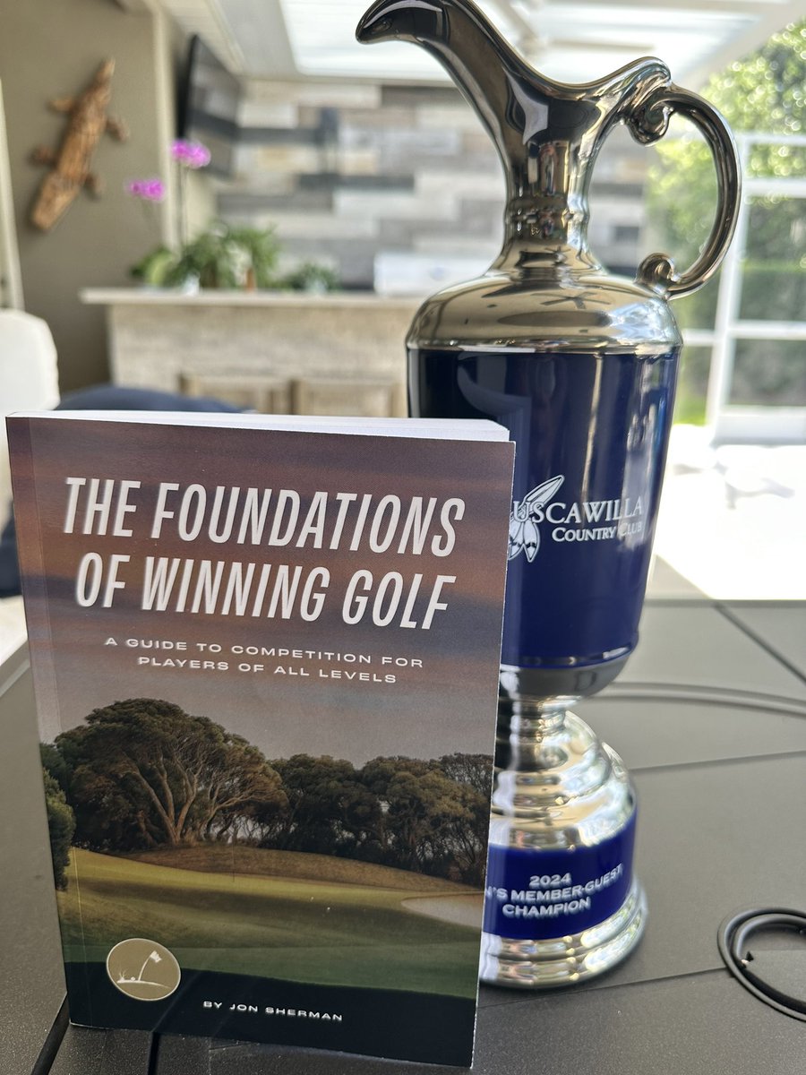 ItsBillBrasky's tweet photo. @practicalgolf Great read! Took home a 🏆 one week after finishing the book! Useful advice/tools that I thought about throughout the 3 day tournament matches, and especially in the shootout. Thanks for sharing Jon https://t.co/zHOnBcHzsc