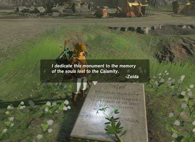 this ocarina of time reference in tears of the kingdom 🥹