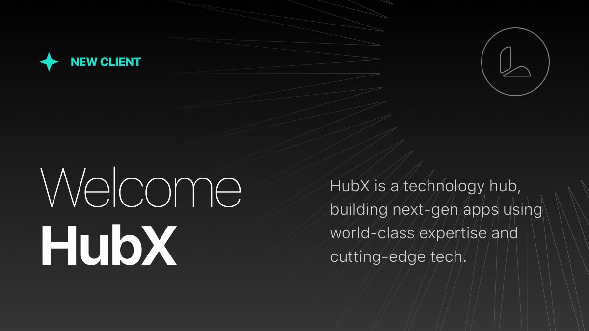 ✦ New client alert from Izmir, TR 🚀

@hubxstudios 

Thrilled to collaborate with HubX and deliver top-notch solutions to our client. 

Stay tuned for updates. Let's make magic together! 😍

#newclient #consulting #designsystem