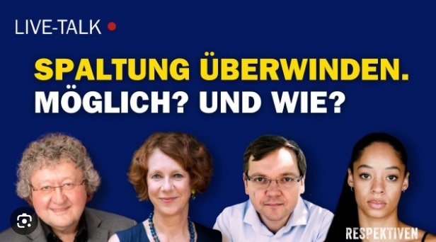 Nautilu40286557's tweet photo. "Wie die gesellschaftliche Spaltung überwinden, wie brücken bauen?" besprechen ausgerechnet #MichaelAndrick #UlrikeGuérot #WernerPatzelt und #GiovannaWinterfeldt bei, das passt dann allerdings wieder, "EpochTV". https://t.co/hi0OOVbBzo