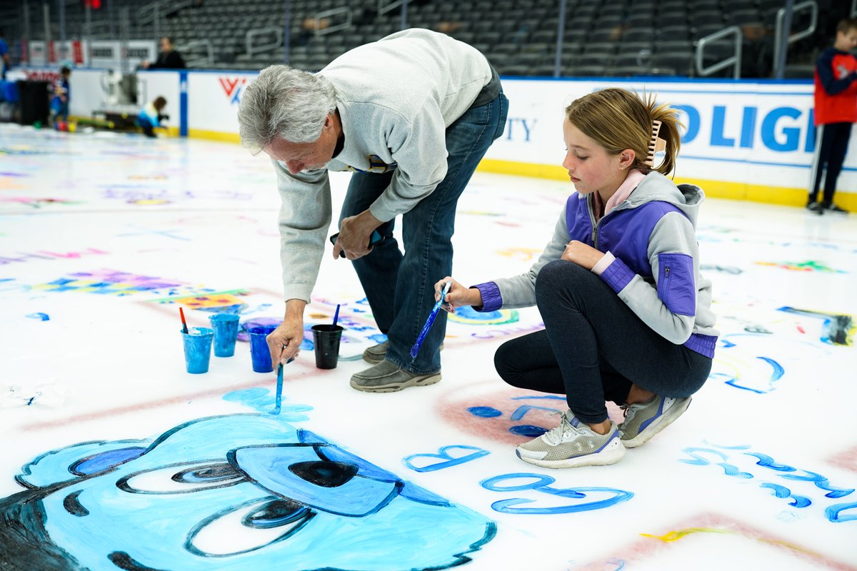 As always, our season ticket holders left their mark on another season of Blues hockey. 💙 #stlblues | @AshleyHomeStore | @HopeToDreamAHS