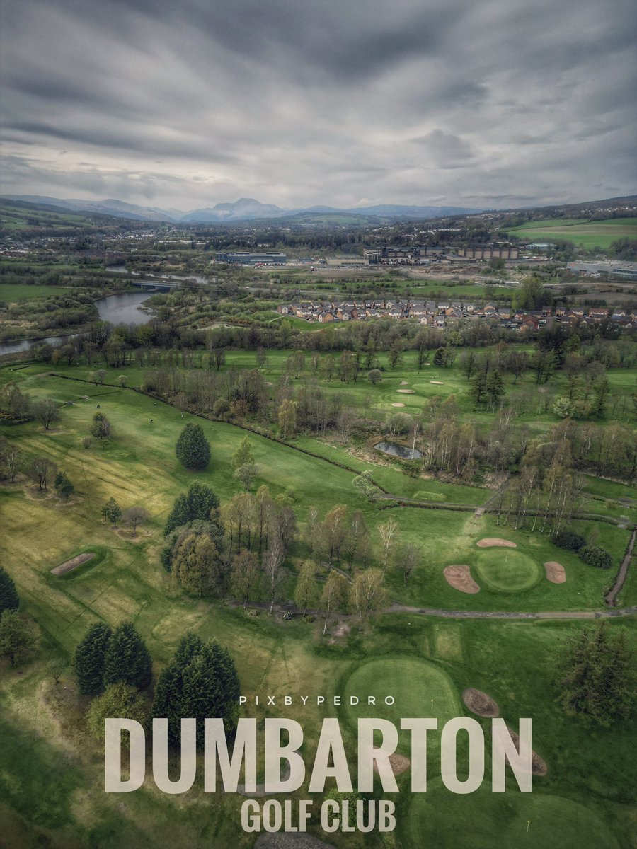 Looking over @DUMBARTONGOLF ⛳️ 

#dumbarton #westdunbartonshire #golf @ScottishGolf @GolfMonthly #fore @BunkeredOnline
