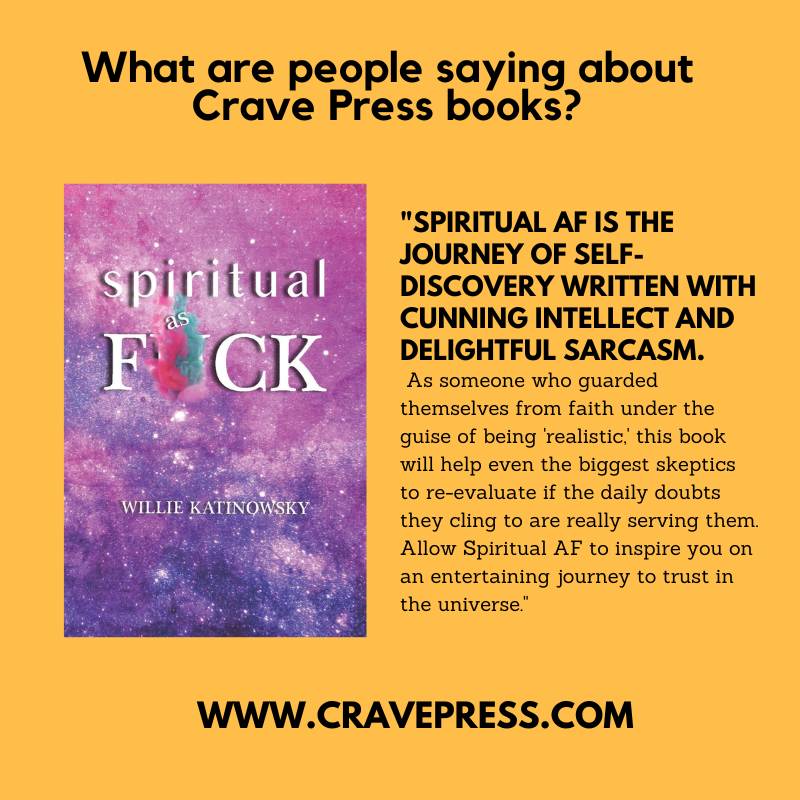 What are people saying about Crave Press books? Check out this #review of our #spiritualjourney book avail. on Amazon, BN, IndieBound, and select retailer websites. #spiritualdiscovery #spiritualawakening #spirituality #bookreview 🔖