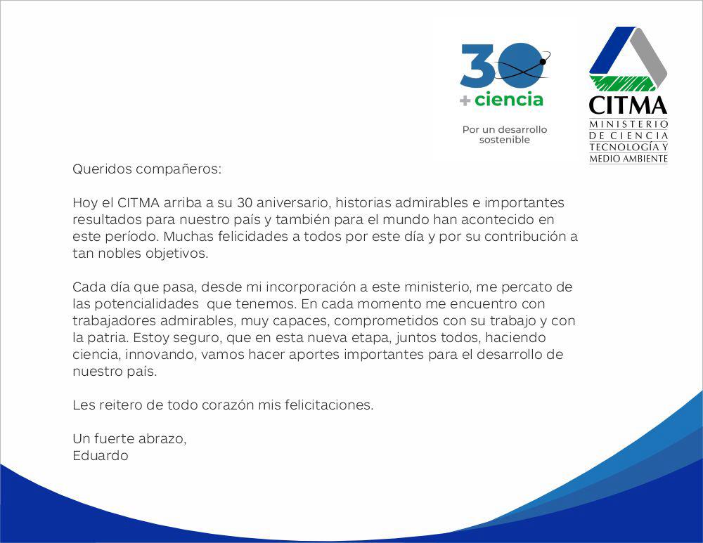 Feliz aniversario para <a href="/citmacuba/">Ministerio de Ciencia, Tecnología y Medio Ambiente</a> que hoy comparte junto a su familia en <a href="/CubaAcuarioNac/">Acuario Nacional Cuba</a>.