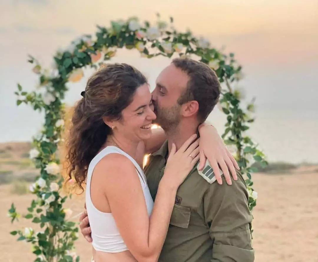 Heartbreaking news: 27-year-old Major (res.) Dor Zimel, who was critically injured in a Hezbollah drone attack in northern Israel last week, has succumbed to his wounds. Dor was engaged and was supposed to get married in a month and a half. 💔 May his memory be a blessing.